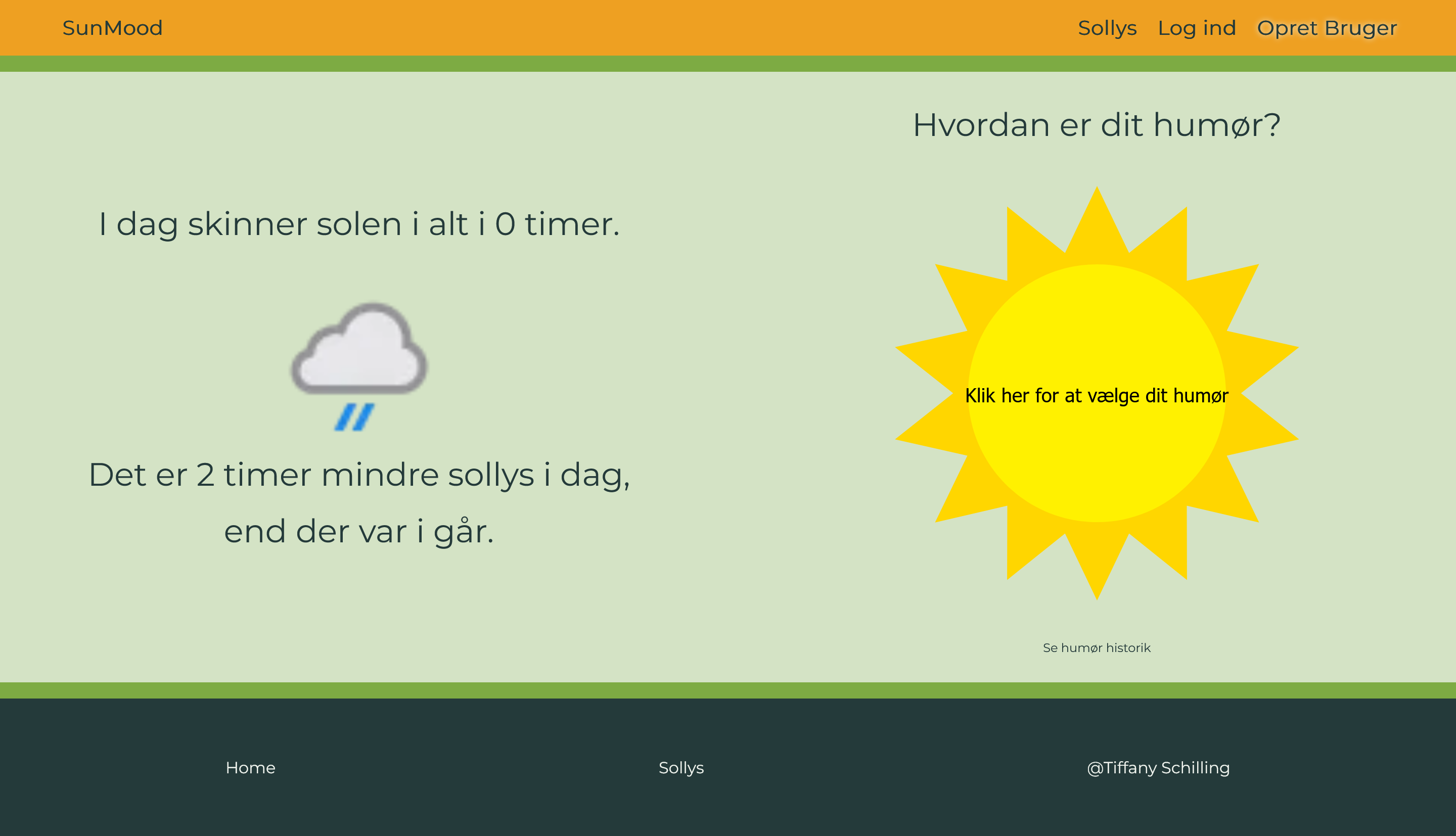 Preview of SunMood weather and mood tracker